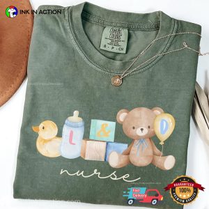 L&D Labor and Delivery Nurse Comfort Colors T shirt 3