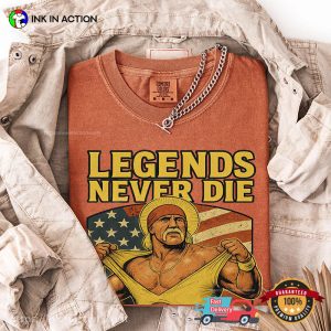 Legends Never Die Brother RIP Hulk Hogan Comfort Colors Tee 2