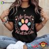 Life Goal Pet All The Cats Cute Cat Lovers T-shirt