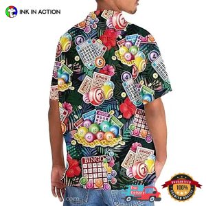 Lucky Bingo Fun Patterns Hawaiian Shirt