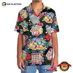 Lucky Bingo Fun Patterns Hawaiian Shirt