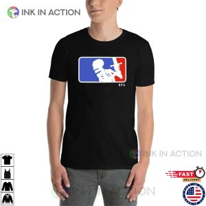 MLB Skeleton RPG Logo T shirt 2