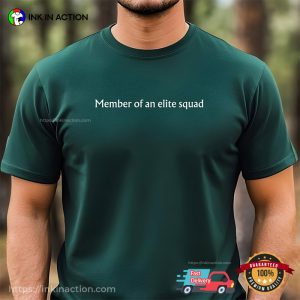 Member Of An Elite Squad Retro Comfort Colors T-shirt