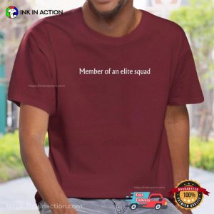 Member Of An Elite Squad Retro Comfort Colors T-shirt