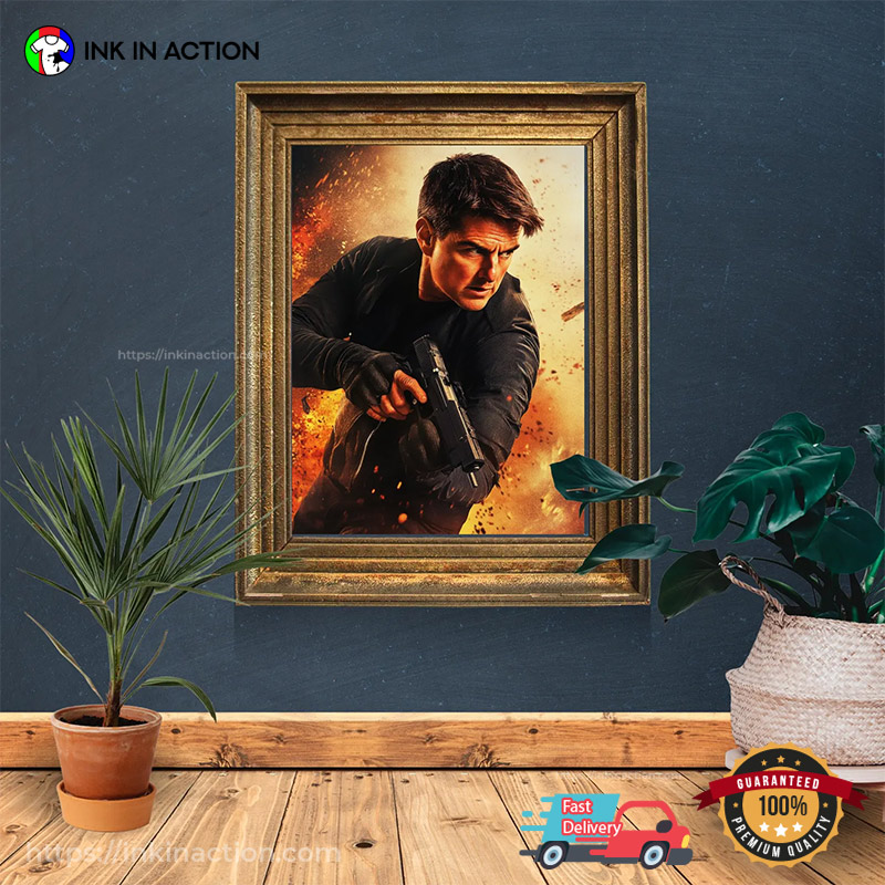 Mission Impossible Final Reckoning Ethan Hunt Graphic Poster No. 1 Mission Impossible Final Reckoning Ethan Hunt Graphic Poster No. 1
