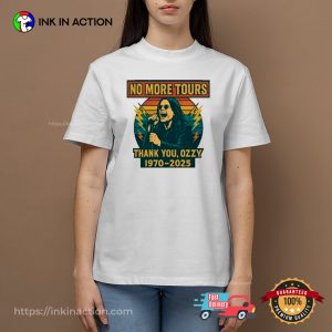 No More Tours Thank You Ozzy 1970 2025 Shirt 1