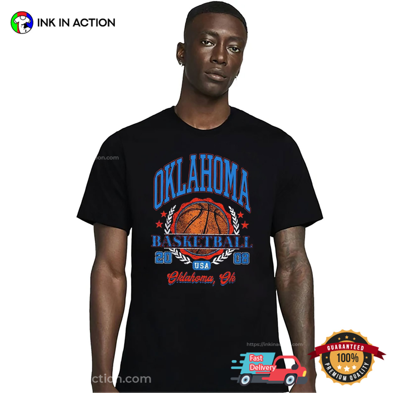 Oklahoma Basketball Vintage Style Shirt Oklahoma Basketball Vintage Style Shirt