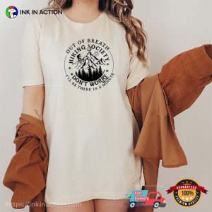 Out Of Breath Hiking Society Comfort Colors Tee Out Of Breath Hiking Society Comfort Colors Tee