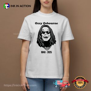 Ozzy Osbourne 1948 2025 Rest In Peace Shirt