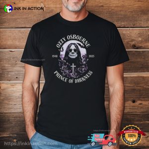 Ozzy Osbourne Prince Of Darkness Rip Shirt