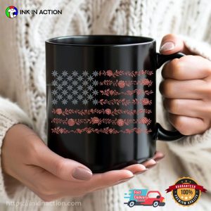 Patriotic 4th Of July Chinoiserie American Flag Cup Patriotic 4th Of July Chinoiserie American Flag Cup