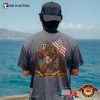 Patriotic Sasquatch And Beer, 4th Of July Bigfoot Comfort Colors T-shirt