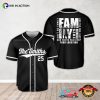 Personalized Name And Location Family Reunion 2025 Black Baseball Jersey