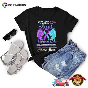 Personalized Suicide Prevention Awareness Motivational Positive T-shirt