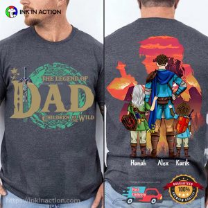 Personalized The Legend Of Dad, Father’s Day Australia T-shirt