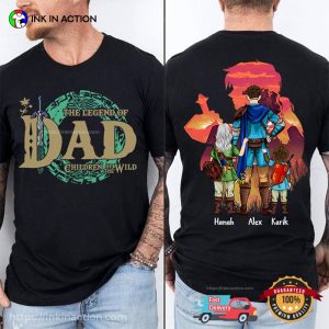 Personalized The Legend Of Dad, Father’s Day Australia T-shirt