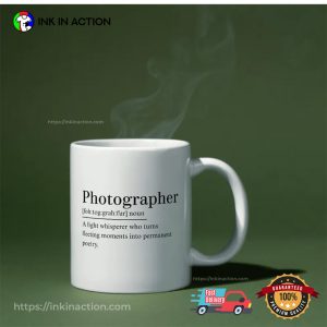 Photographer Definition Funny Photography Day Mug