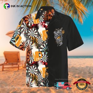 Play Dart And Drink Beer Hawaii Shirt