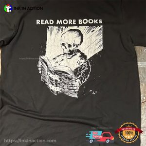 READ MORE BOOKS Funny Read Book Day Graphic Tee
