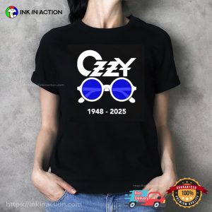 RIP Ozzy Osbourne Glasses Shirt