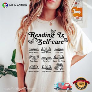 Reading Is Self-Care Booklovers T-shirt
