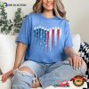 Red White Blue Air Force American Flag Comfort Colors T-shirt