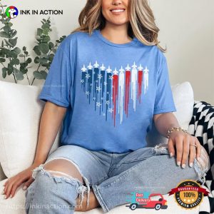 Red White Blue Air Force American Flag Comfort Colors T-shirt Red White Blue Air Force American Flag Comfort Colors T-shirt