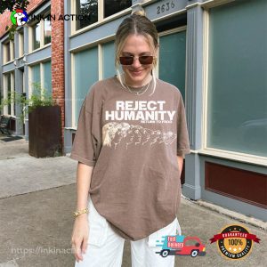 Reject Humanity Funny Frog Comfort Colors Shirt