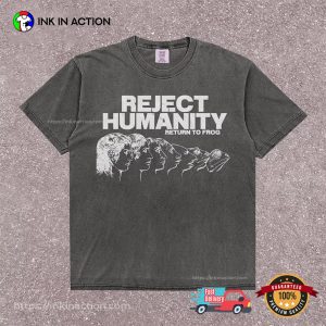 Reject Humanity Funny Frog Comfort Colors Shirt 3