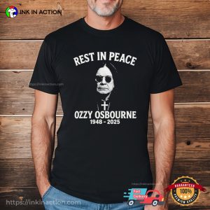 Rest In Peace Ozzy Osbourne 1948 2025 Shirt
