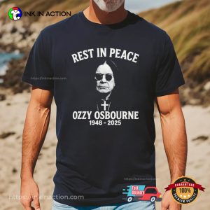 Rest In Peace Ozzy Osbourne 1948 2025 Shirt 2
