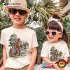 Retro Bigfoot Redwood Forest Graphic T-shirt