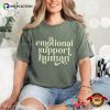 Retro Emotional Support Human Therapist Comfort Colors T-shirt