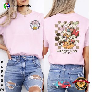 Custom Retro Mickey & Co 1928 Disneyland Comfort Colors Shirt