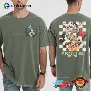 Custom Retro Mickey & Co 1928 Disneyland Comfort Colors Shirt