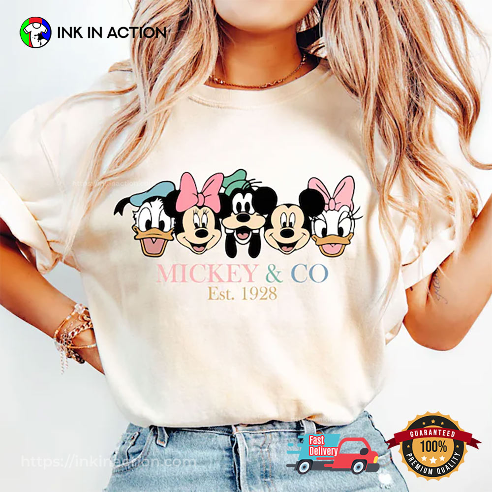 Retro Mickey & Co 1928 Disneyworld T-shirt