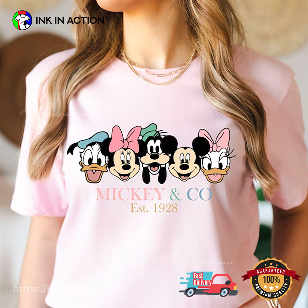 Retro Mickey & Co 1928 Disneyworld T-shirt