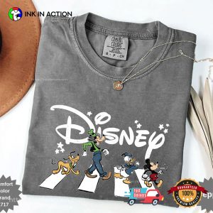 Retro Mickey and Friends Trip Comfort Colors Shirt 3