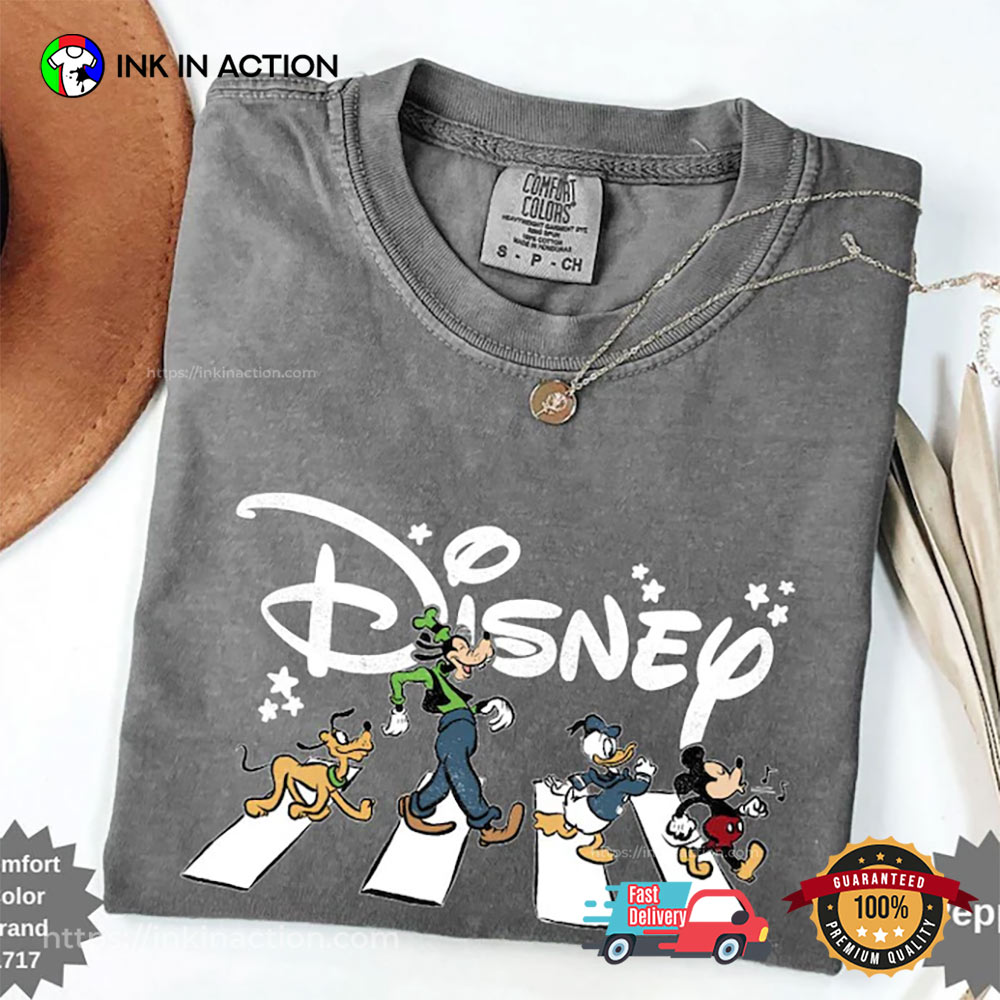 Retro Mickey And Friends Trip Comfort Colors Shirt