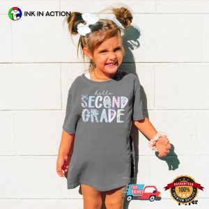 Second Grade Back To School Comfort Colors Shirt 3