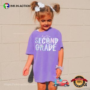 Second Grade Back To School Comfort Colors Shirt 4