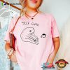 Self Care Frog Meme Comfort Colors T-shirt