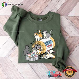 Serotonin Booster Cat Cute Aggression T shirt 2