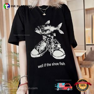 Shoe Fish Cursed Funny Bass Meme Shirt 2