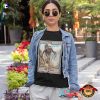 Skeleton The Hiker Tarot Card T-shirt