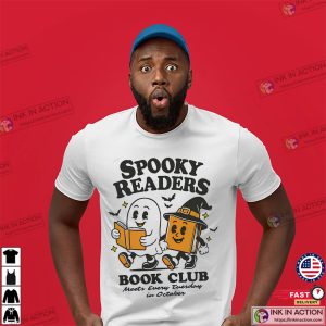 Spooky Readers Book Club Halloween Bookish Shirt Spooky Readers Book Club Halloween Bookish Shirt