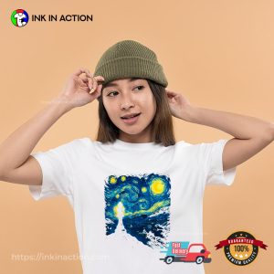 Starry Night Chess King Van Gogh Art Chess Tee