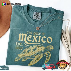 Stay Salty and Resist Sea Turtle The Gulf Of Mexico Comfort Colors Tee 3