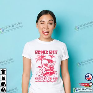 Summer Smut Kissed By The Sun Book Lover Gift T-shirt