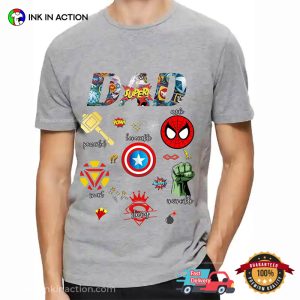 Super Hero Super Dad Cool T-shirt